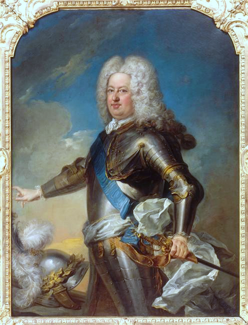 Stanisław Leszczyński : Jean-Baptiste van Loo -Musée du château de Versailles - source wikipédia : Domaine public