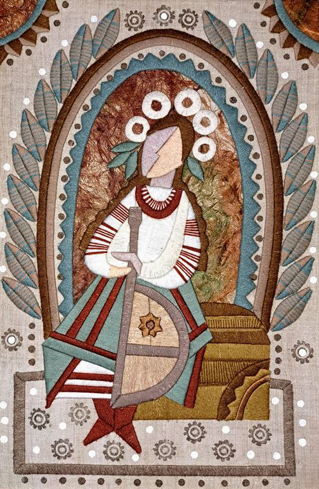 Femme à la Bandoura - Illustration Yuliya Petrenko