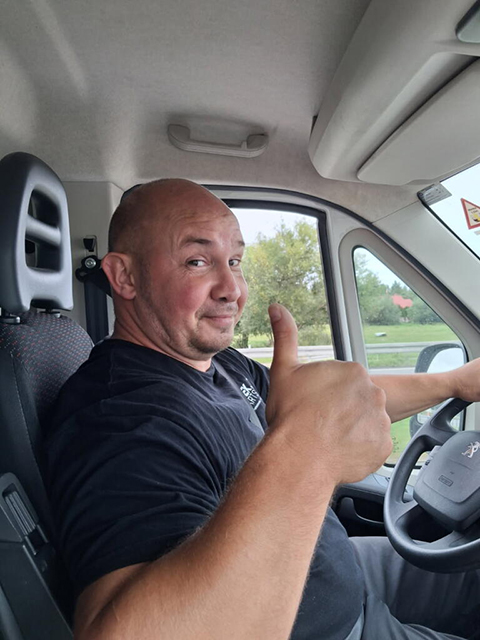 Août 2025 Sur les routes polonaises - Photo Liouba Lorr'Ukraine