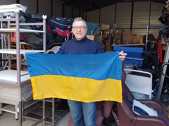 Avril 2025 Arrivée à Przemysl - Photo Liouba Lorr'Ukraine