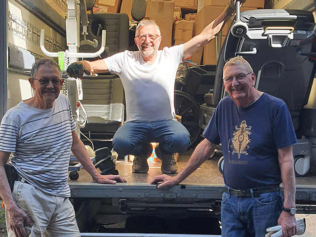 Juin 2025 Départ pour la Pologne - Photo Liouba Lorr'Ukraine