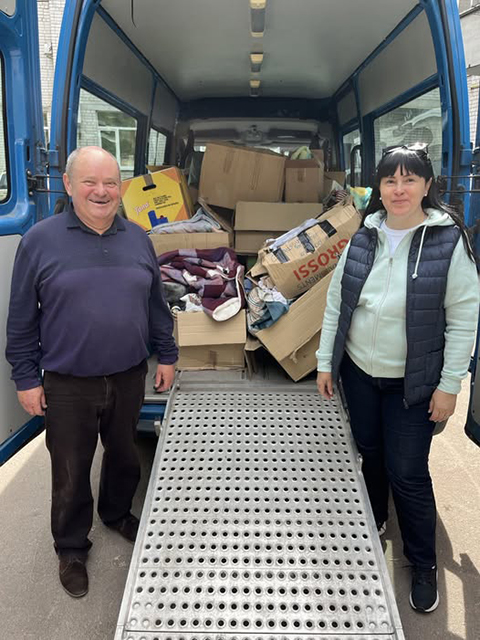 Mai 2025 Livraison Dispensaire Psycho Neurologique - Photo Iryna Solomakha