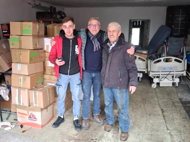 Novembre 2025 Livraison à Przemysl - Photo Liouba Lorr'Ukraine