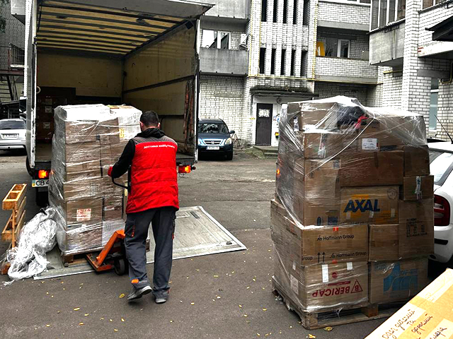 Octobre 2025 Livraison Chernihiv - Photo Sasha Yasenchuk