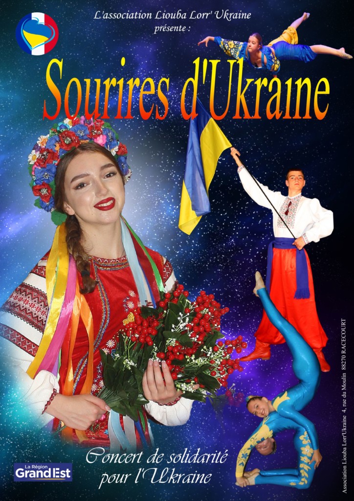 Affiche du spectacle Sourires d'Ukraine 2026