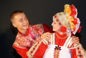 Liouba tournee 2013 10 Anya et Micha