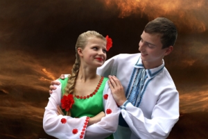 Liouba tournee 2014 Yuliya et Kola